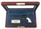 MINIATURE CASED COLT 1851 NAVY REVOLVER