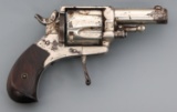 BELGIAN .30 CALIBER FOLDING TRIGGER REVOLVER