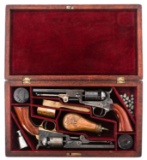 CASED COLT MODEL 1849 .31 CALIBER REVOLVER SET
