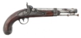 1837 A WATERS US MODEL 1836 PERCUSSION PISTOL
