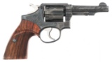 ENGRAVED KOREAN WAR SMITH & WESSON 38 SPL REVOLVER