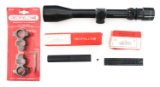 REDFIELD 3x-9x RIFLE SCOPE AND ACCESSORIES