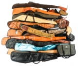 RIFLE AND HANDGUN CASES LARGE LOT