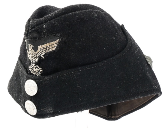 WWII GERMAN NSKK / PANZER NCO M34 OVERSEAS CAP