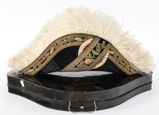 WWII IMPERIAL JAPANESE AMBASSADOR'S BICORNE HAT