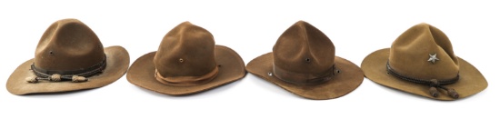 WWII - KOREAN WAR ERA US ARMY CAMPAIGN HATS