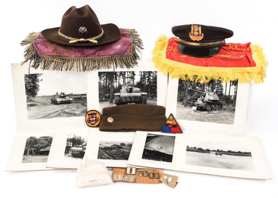 WWII - COLD WAR US ARMY / SHERIFF MEMORABILIA