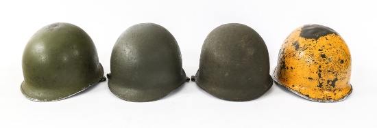 WWII - COLD WAR US ARMY M1 COMBAT HELMETS