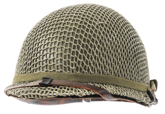 WWII - VIETNAM WAR US M1 COMBAT HELMET WITH LINER