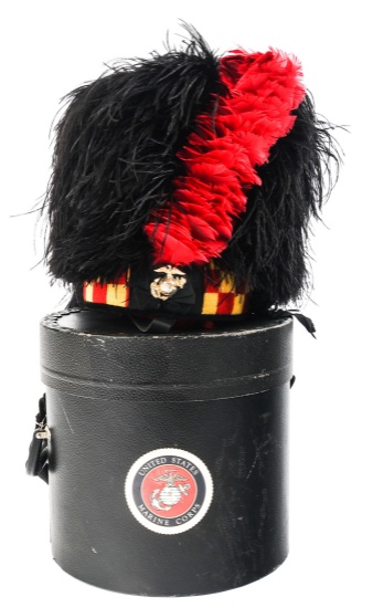 COLD WAR ROYAL CANADIAN FEATHERED BONNET