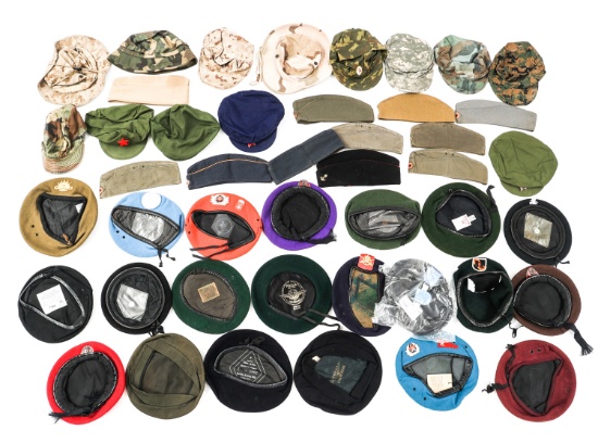 COLD WAR - CURRENT WORLD MILITARY HEADGEAR