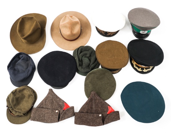 COLD WAR WORLD MILITARY SERVICE CAPS & HEADGEAR