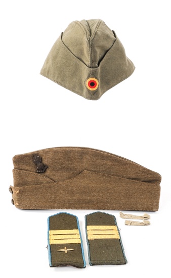 WWII - COLD WAR BRITISH & W. GERMAN OVERSEAS CAPS