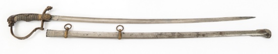 19th C. IMPERIAL GERMAN ARTILLERY OFFICER'S SWORD