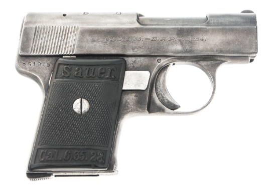 J.P. SAUER & SOHN MODEL WTM 28 6.35mm CAL PISTOL