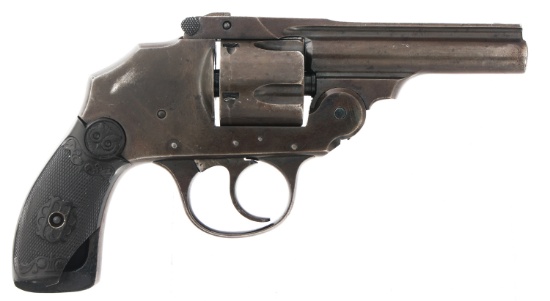 IVER JOHNSON .38 CAL HAMMERLESS SAFETY REVOLVER