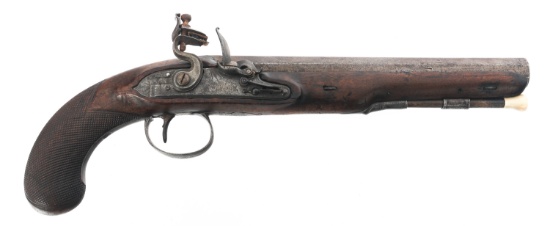 HENRY NOCK FLINTLOCK HORSE PISTOL