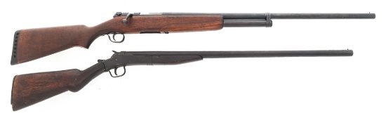 J.C. HIGGINS AND AMERICAN GUN CO. 12 GA SHOTGUNS