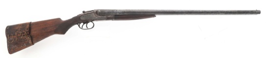 HOPKINS & ALLEN SIDE BY SIDE 12 GAUGE SHOTGUN