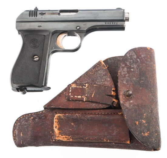 WWII GERMAN CZ MODEL 27 7.65mm CALIBER PISTOL