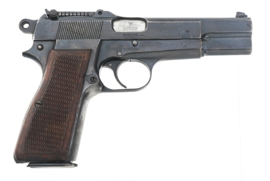 WWII GERMAN FN BROWNING HI POWER 9x19mm PISTOL