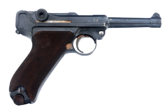 1911 GERMAN ERFURT MODEL P08 9mm LUGER PISTOL