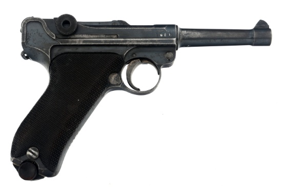 1912 GERMAN ERFURT P08 9mm LUGER PISTOL