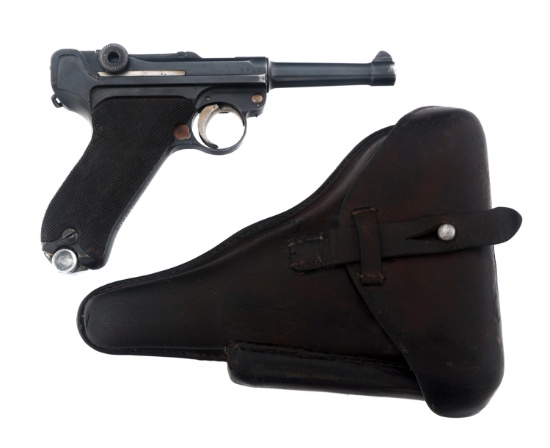 1913 ERFURT GERMAN POLICE 9mm LUGER PISTOL