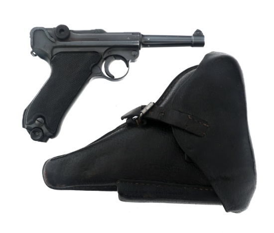 1942 GERMAN byf 42 MAUSER P08 9mm LUGER PISTOL