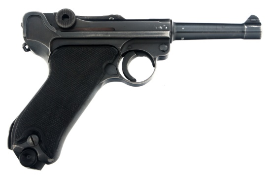 1942 GERMAN byf 42 MAUSER P08 9mm LUGER PISTOL