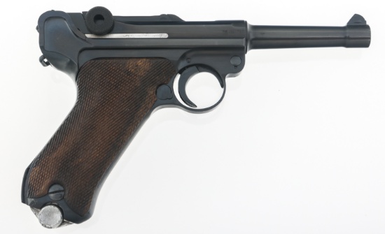 WWII GERMAN MAUSER byf CODE P08 LUGER PISTOL