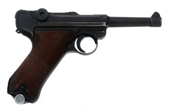WWII GERMAN MAUSER byf P08 LUGER 9x19mm PISTOL