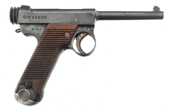 WWII JAPANESE NAGOYA TYPE 14 8x22mm NAMBU PISTOL