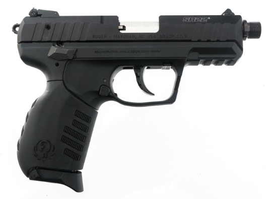 RUGER MODEL SR22 .22 LR CALIBER SEMI AUTO PISTOL