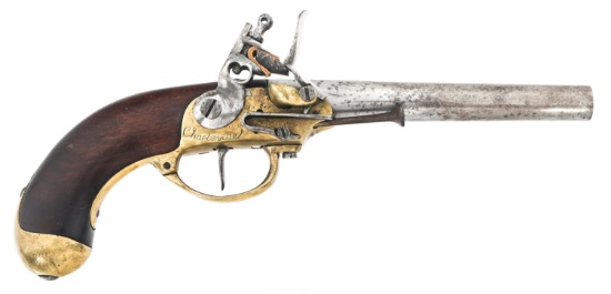 FRENCH CHARLEVILLE MODEL 1777 FLINTLOCK PISTOL