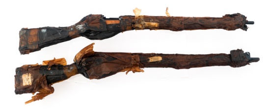 SEQUENTIAL ENFIELD No4 Mk2 RIFLES IN COSMOLINE
