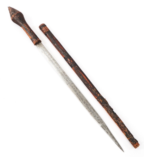 19th - EARLY 20th C. AFRICAN TRIBAL SWORD