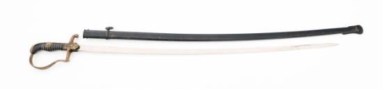 WWII GERMAN ARMY OFFICER DOVE HEAD DRESS SWORD