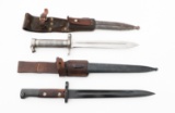 SWEDISH M1896 & YUGOSLAVIAN M1948 BAYONETS
