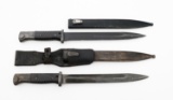 WWII GERMAN K98 COMBAT BAYONETS