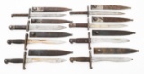 WWII TURKISH & SPANISH BAYONETS WITH SCABBARDS