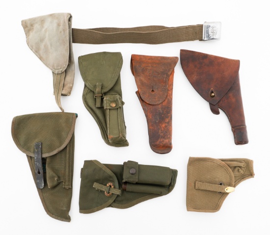 WWII - COLD WAR US, SPANISH, & CANADIAN HOLSTERS