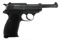 WWII GERMAN byf CODE MAUSER MODEL P38 9mm PISTOL