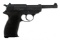 WWII GERMAN ac CODE WALTHER MODEL P38 9mm PISTOL