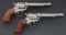 SEQUENTIAL RUGER NEW MODEL SINGLE-SIX REVOLVERS