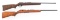 HIGGINS & MARLIN .22 RIFLES FOR PARTS OR REPAIR
