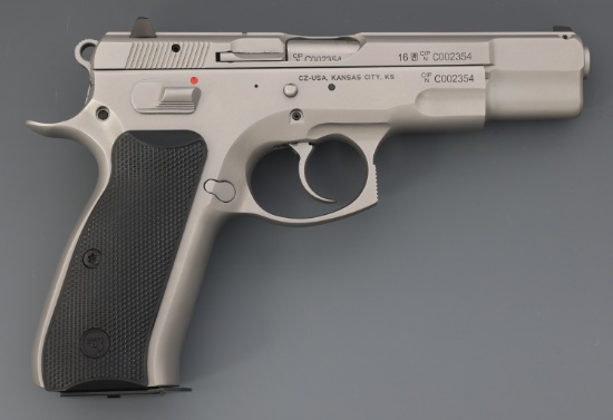 CZ MODEL 75 B 9x19mm CALIBER PISTOL