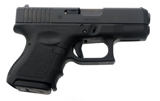 GLOCK MODEL 26 9x19mm CALIBER SEMI AUTO PISTOL