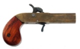 BRASS 44 CALIBER PERCUSSION POCKET PISTOL