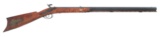 J. KELLER HALF STOCK .50 CALIBER PERCUSSION RIFLE